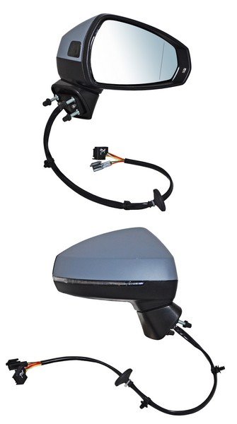 ESPEJO AUDI A3 15-20 ELECT P/PINT C/DIRECC C/DESEMP C/SENOR PUNTO CIEGO AUTOABATIBLE DER